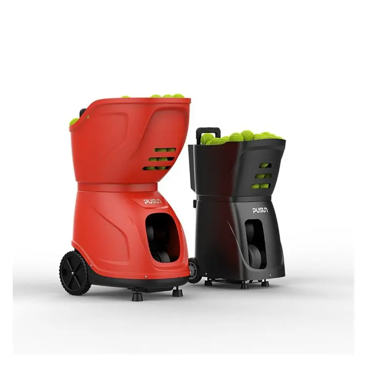 2024 Popular Automatic Electronics PT Smart Tennis Ball Machine for Training Practice with APP Remote Control