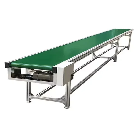 China Custom Mini Automatic 110 V Sorting Belt Conveyor With Adjustable Speed for Used Clothes
