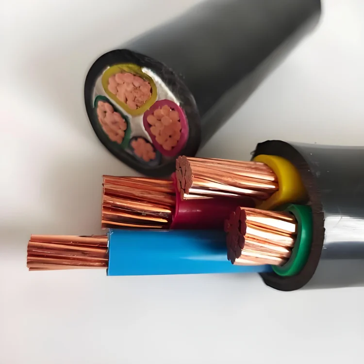 Aluminum core cable VLV cable 3 4 5 core 50 70 95 120 150 185 power cable supply low voltage