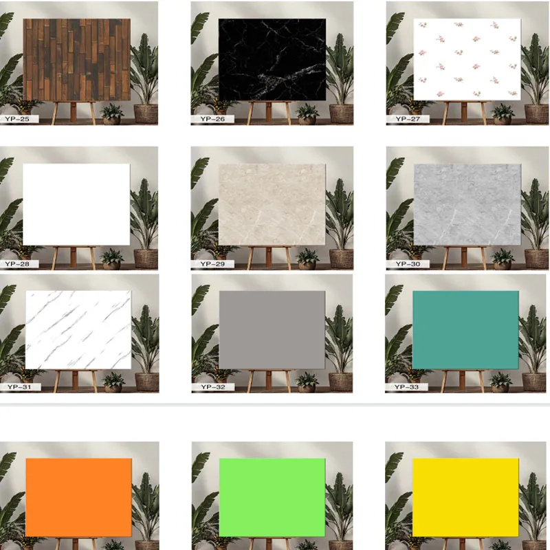 Peel and Stick Texture Soft Self-adhesive Pe Foam Wall Panel 3d Marble Pattern Mural Wallpaper