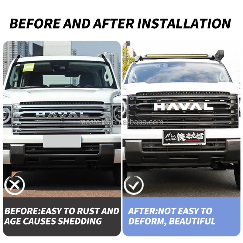 High Performance Oem License Plate Bracket Base License Plate Frame for Haval H9 Accessories 2025
