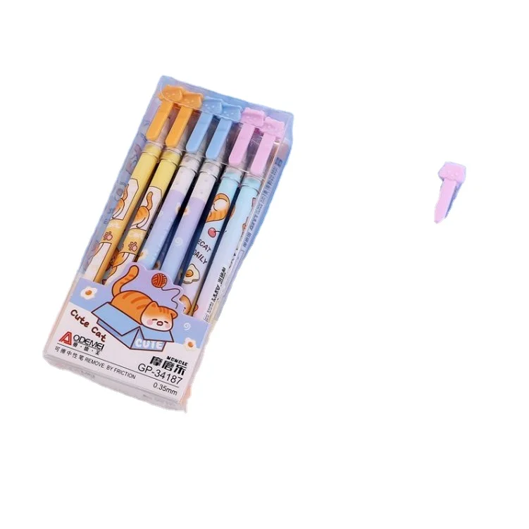 Demei стираемая ручка школьная Ручка быстросохнущая гелевая yiwu 0 5