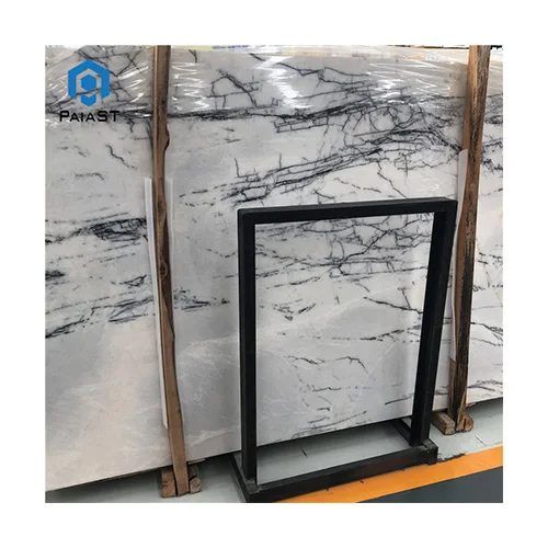 product high quality lily white marble slab flooring walling tile529-0