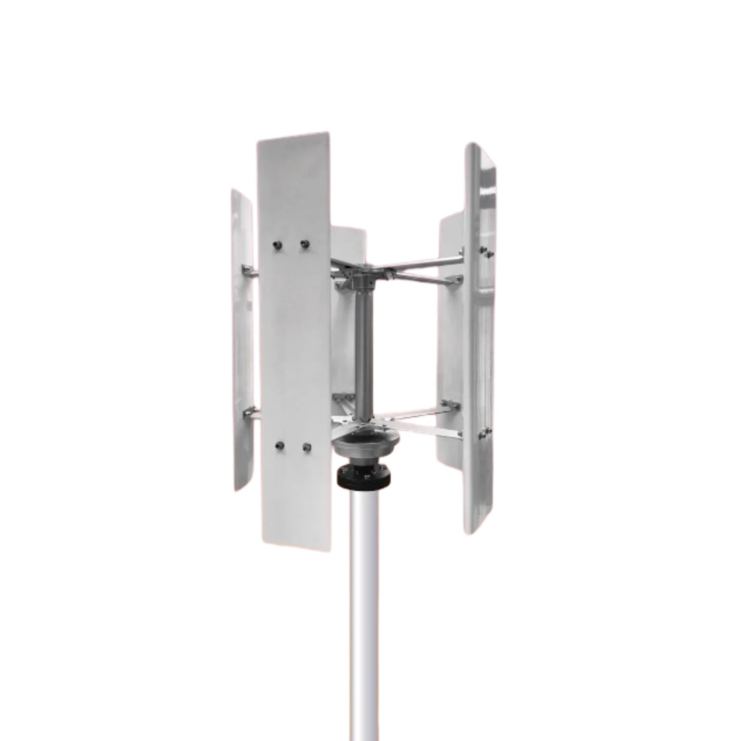 High Efficiency Lightweight 3/5 Blades HAWT Vertical/Horizontal Wind Turbine Low Wind Start Die-Cast Aluminum Alloy Generation