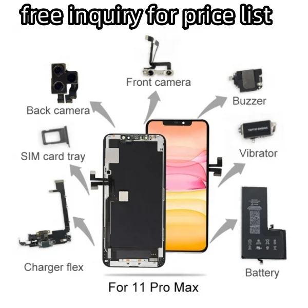 Phone Parts Replacement Original Touch Screen for iPhone X Se 6 7 8 Plus Display for iPhone 11 12 13 14 15 Pro Max Lcd Screen