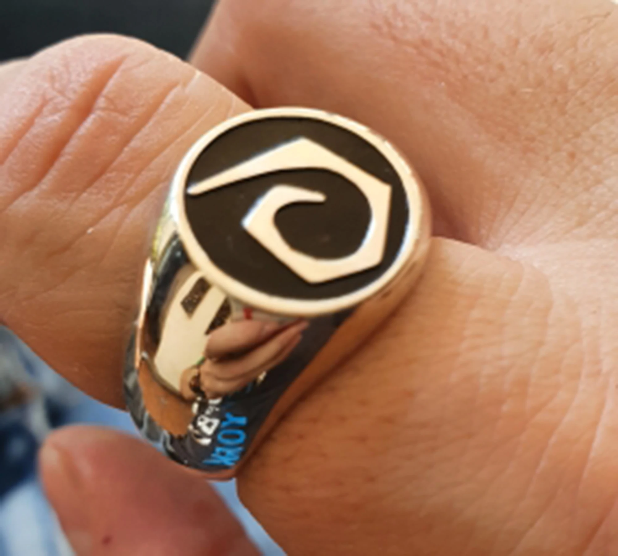 925 Sterling Silver Jewelry Rings Personalized Signet Ring Man Custom  Initial Engrave Logo Design Wedding Round Ring