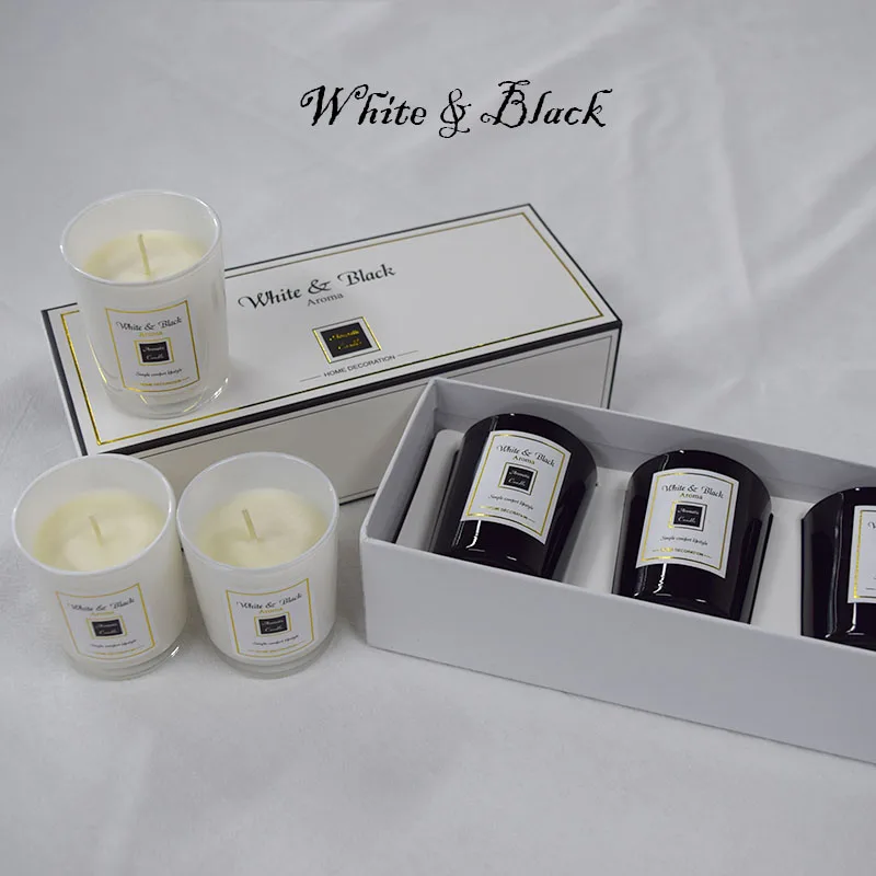 Wholesale Candles Scented Luxury Candles Private Label Scented Black