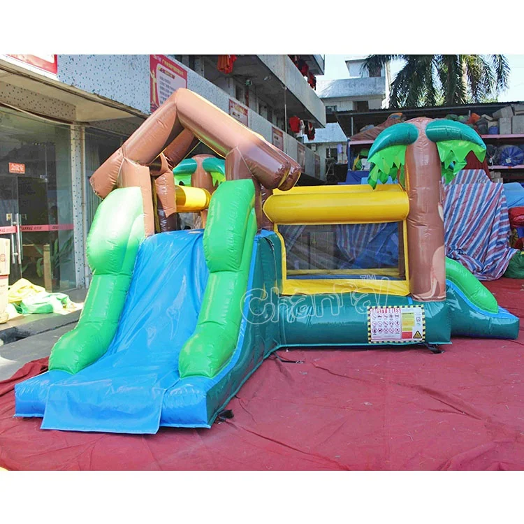 Outdoor Commercial Kangaroo Small Combo with Slide Obstacle Bouncer Jumper Commercial Jumping Castle Bounce Houses for Sale