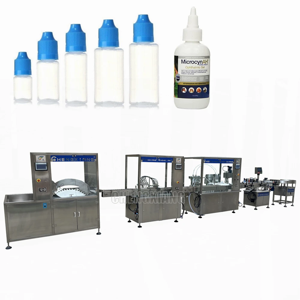 Автоматическая разливочная машина для бутылок 10 мл