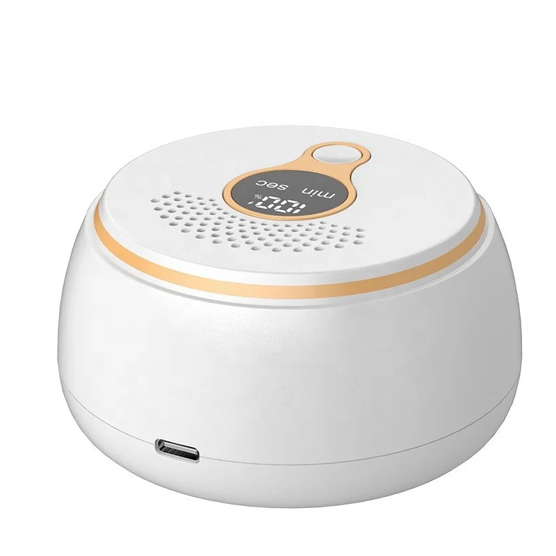 Mini Round Air Ionizer  One-touch Operation Air Freshener Remove Odor Smoke Dust for Bedroom Office Dorm 6
