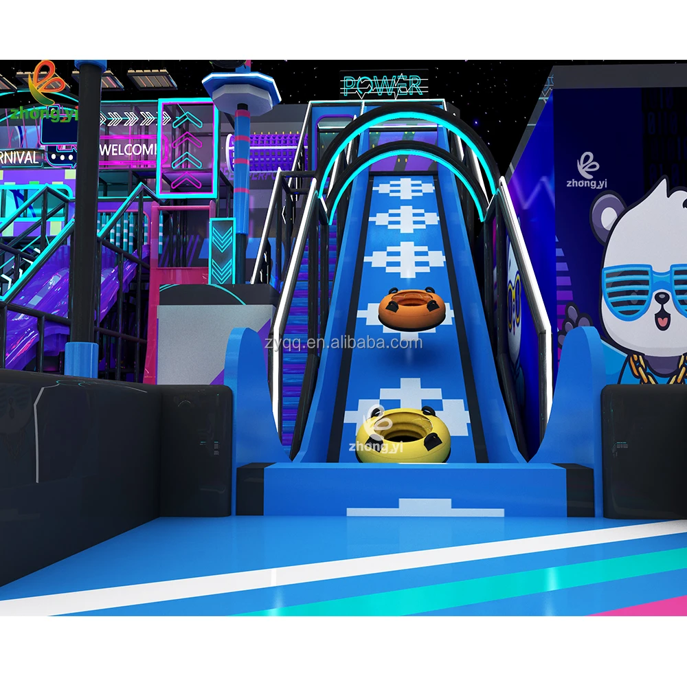 Most Popula Indoor Playground for Kids Entertainment Mall Custom Design  Indoor Trampoline Park Commercial Solution