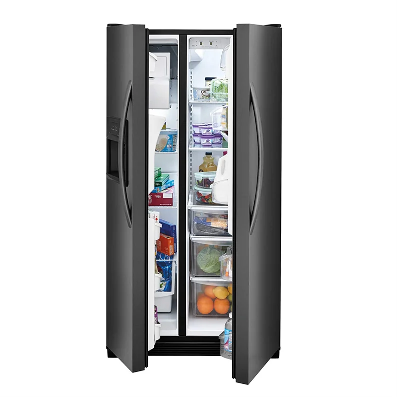 612L New Style R134a Gas Side by Side Home Use Refrigerator