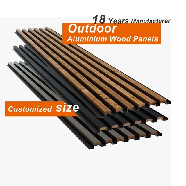 natural outdoor aluminium carbon wood panel outdoor wall exterior wall cladding panels exterior wall