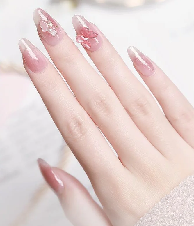 Bin 10ml Clear Nail Art Glue Edge Sealing Filling Gel Stick Drill Gel