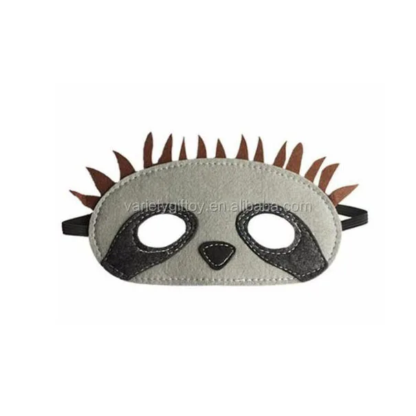 SLOTH FELT FACE MASK for PARTY COSPLAY