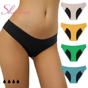 Hot Low Rise Waterproof Leak Proof Period Panties 55ml Seamless Culotte Menstruelle Menstrual Underwear Leakproof Period Panties