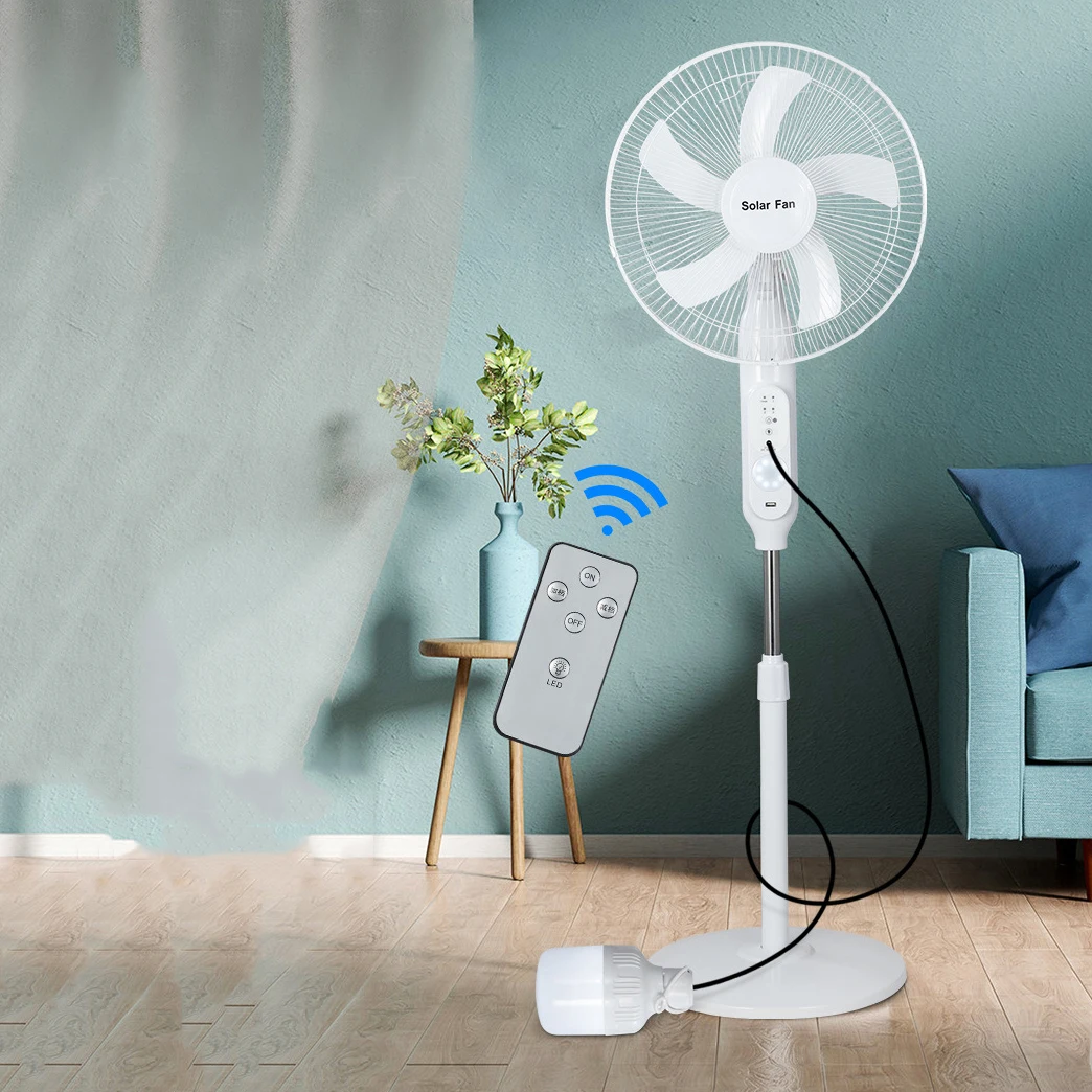 Power Dream Rechargeable Solar Fan Convenient and Sustainable Cooling Option