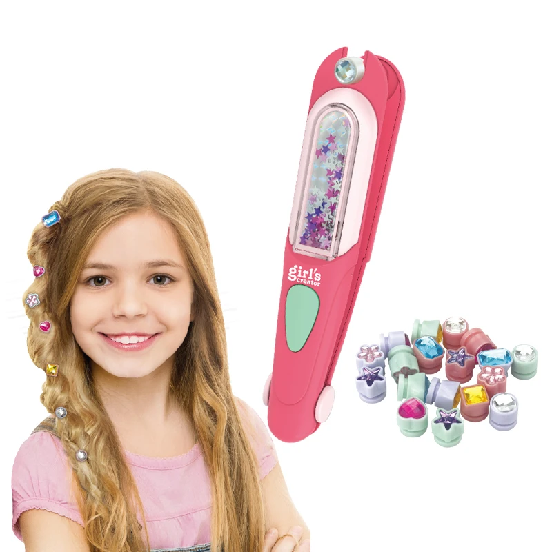 Девочки, сделай сам, ролевая игра, набор красоты, макияж для волос, игрушки для макияжа, набор игрушек для макияжа для детей