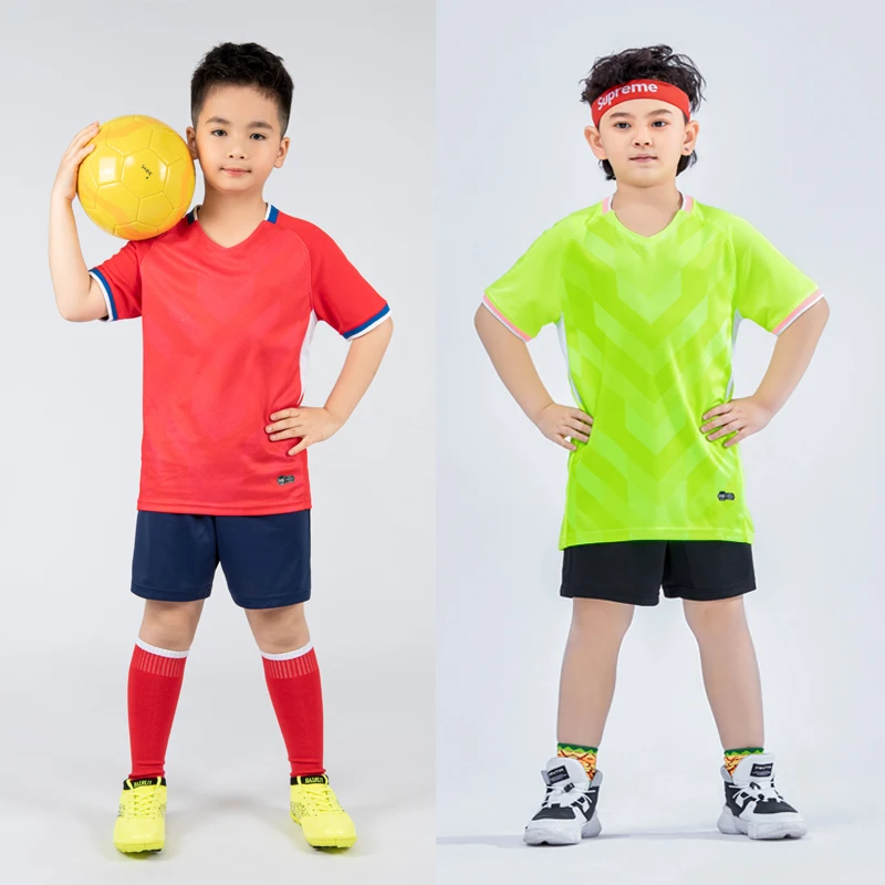 Customized Fashion Youth Soccer Jersey Kids Soccer Jersey For Sale