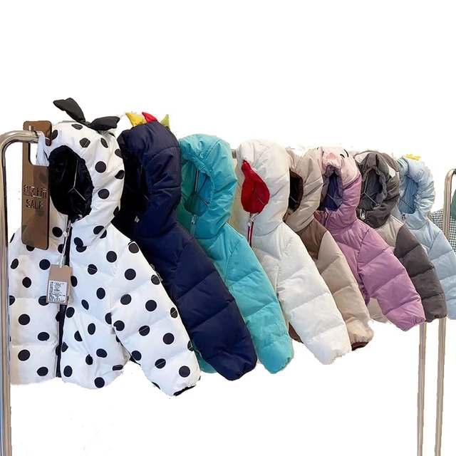 Surplus inventory overstock coat brand frog clothing children's baby clothing winter clothes children's down jacket thick coat