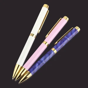 Factory New High Quality Twist Ball Pen Kits Promotion Company Gift Luxury Personalized Metal Ballpoint Pen with Custom Logo