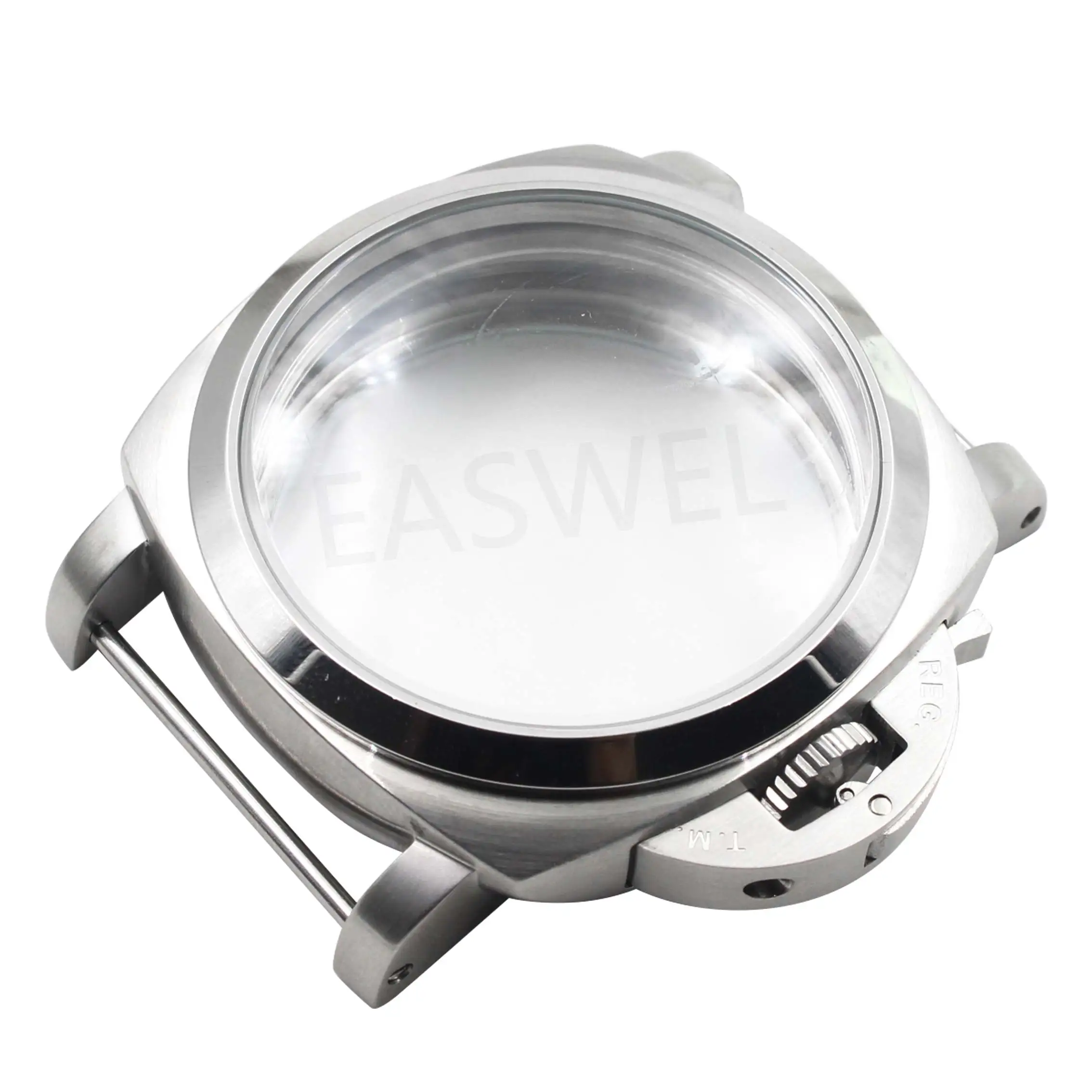 Silver Watch Crown per ETA 6497 6498 MOVIMENTI ST36 Seagull