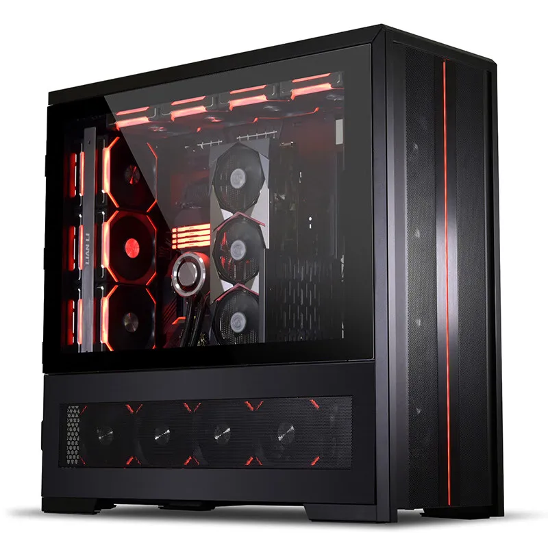 Lian Li V3000 PLUS - Full Tower Gaming PC Case with Water