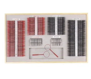 SLL-266 trial lens set  plastic combined metal rim reduced aperture trial lens  optometry ophthalmic device 266 pieces