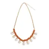 Necklace a white