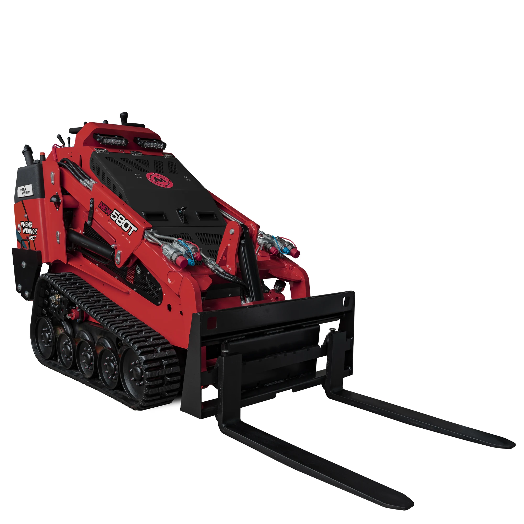 1000lbs Powerful Dual Auxiliary Hydraulic Mini Skid Steer
