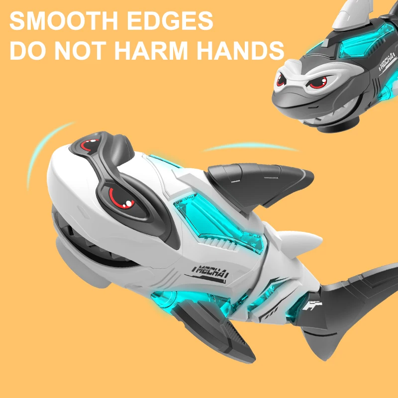 Robot Shark Interactive Musical Toy - Baby Learning Fun
