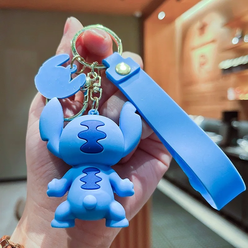 Cartoon Stitch Keychains Doll Key Chains Lovely Car Pendant Cartoon