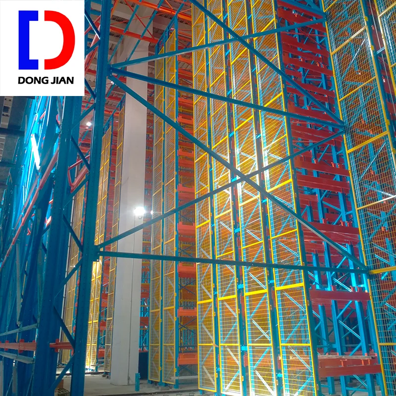 DONGJIAN Automatic Robotic ASRS Racking Warehouse Storage Racking ...