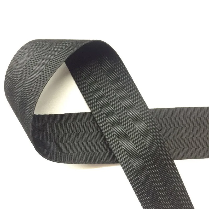 Wholesale Seatbelt Webbing  Polyester Webbing Strap 20mm 25mm 32mm 38mm 50mm Seat Belt for  Car