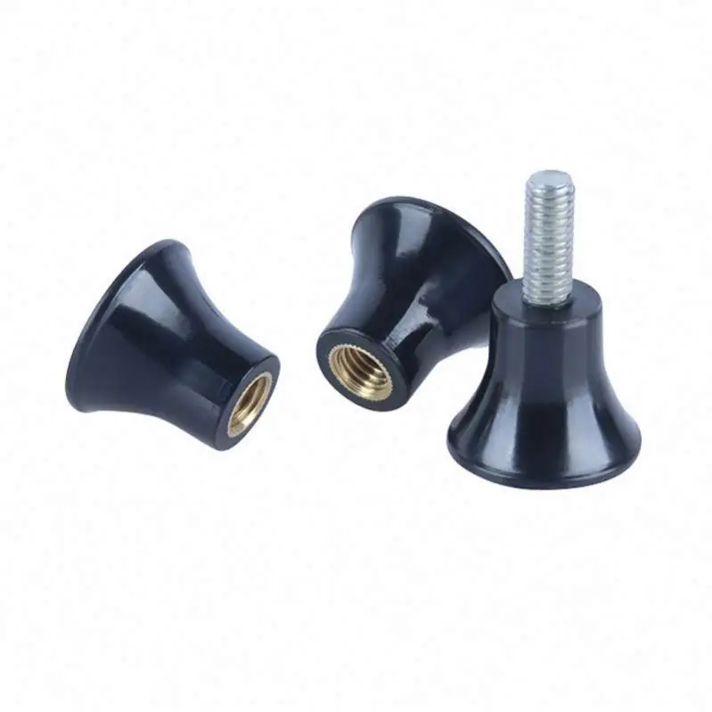 M5 M6 Mushroom Type Male Bakelite Lathe Hand Handle Knob for Industrial Handwheels
