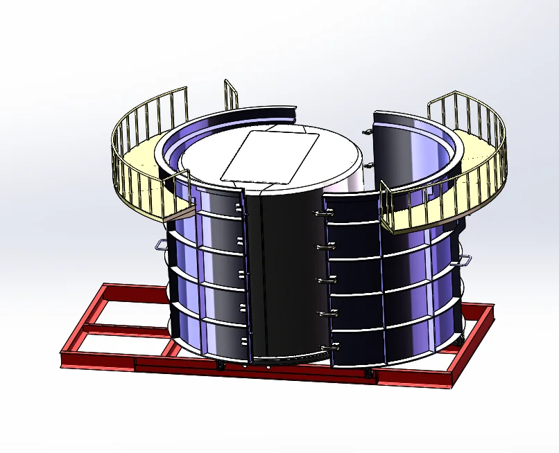 Wet Casting Precast Reinforced Concrete Manhole Riser Pipe Steel Moulding Machinery Making Manufacturer Sale Prices for Sanitary