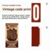 1 The number 0-brown