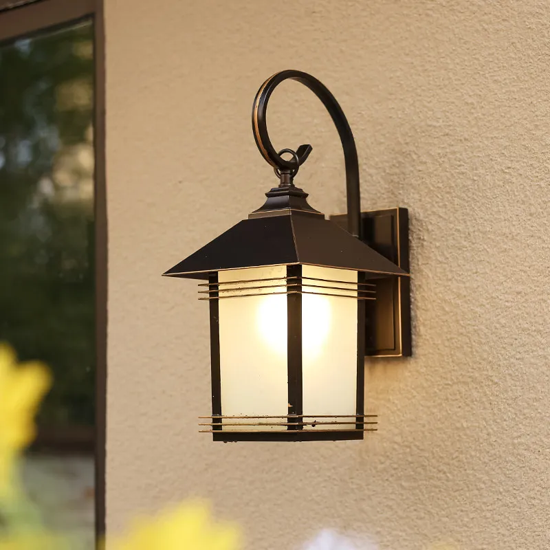 Waterproof Outdoor Wall Lamp for Garden Balcony Terrace Courtyard & Exterior Wall-LED Light with 111V-240V Compatibility