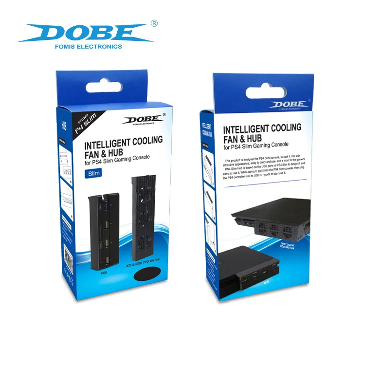 DOBE Factory Direct Supply Intelligent Cooling Fan for PS4 Slim