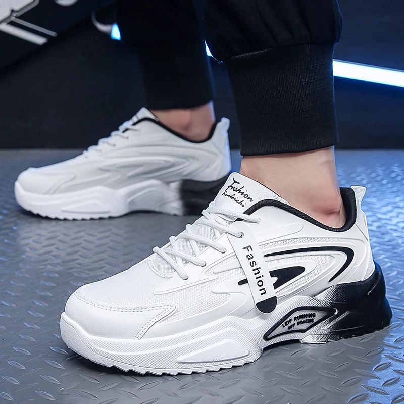 Ready Latest Design Men Summer Running Sports Shoes Breathable Fashion Chunky Sneakers for Men Running Shoe