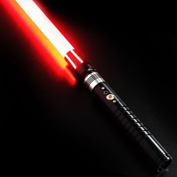 Light Up Force FX Sword Dueling Light Saber RGB 12 Colors Changeable Light Saber with 12 Mode Sound Fonts