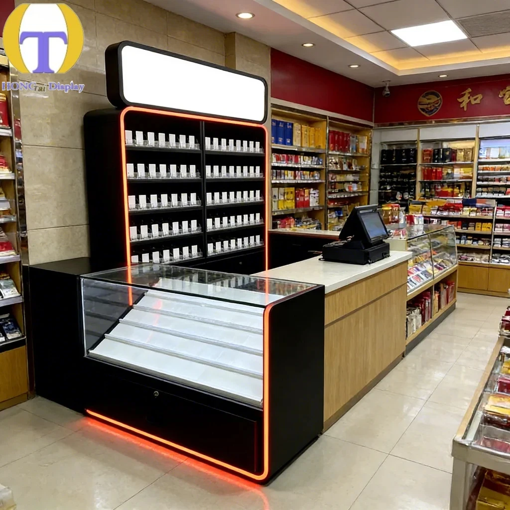 cigarette organizer for store ZBJDX Retail Storage Racks, Tobacco Display Stand, Pushers Cigarette Display Holder, Acrylic Cigarette Cases & Dispensers,5 Layers,6 Columns : Health & Household Cigarette Display Solutions for Retailers