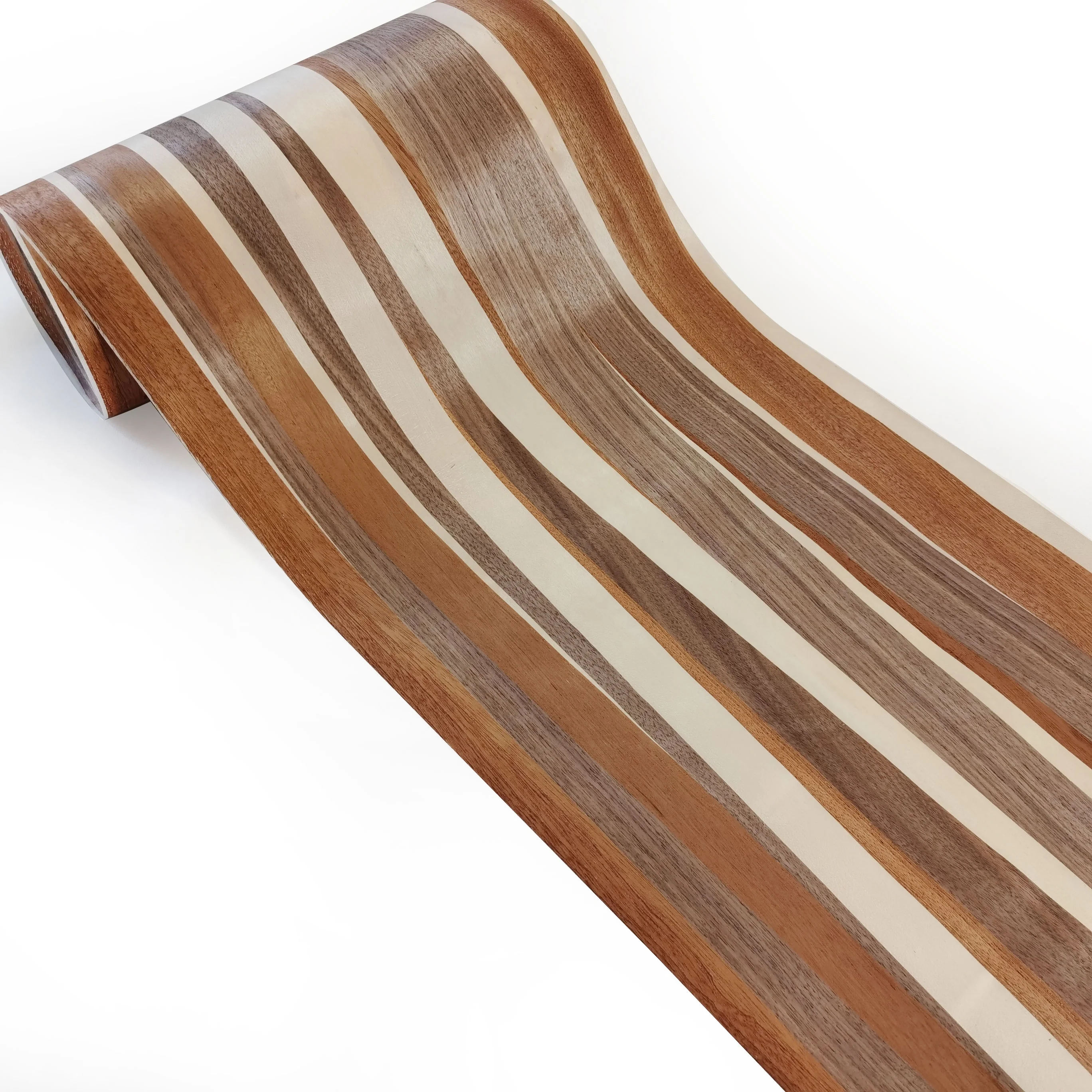 Vunir New Splicing Engineered Smooth Texture Recon Veneer Wood Skin Veneers for Furniture Plywood Wall Panels for Hotels
