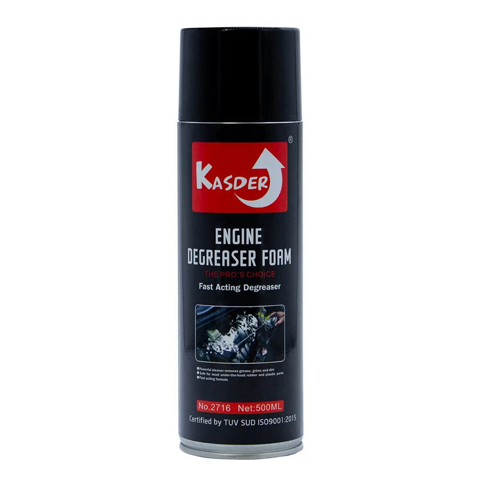 Low Moq Heavy Duty Foam Foaming Car Engine Degreaser Cleaner Spray for Auto Wash Surface Parts Bay Oil Grease Dust Stain Remover