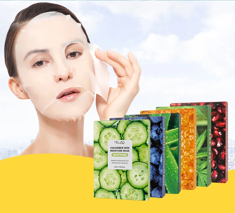 Oem Korean Cosmetic Skincare Facemask Skin Care Organic Masks Face ...