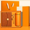 Stainless steel insulated cup+Notebook+Pen