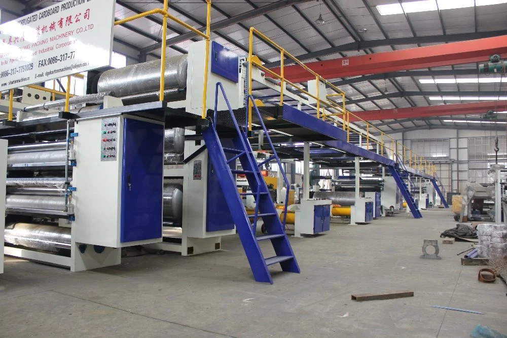 3/5/7 Ply Corrugated Cardboard Production Line Paperboard Carton Box Making Machine Corrugated Paper Box Production Line