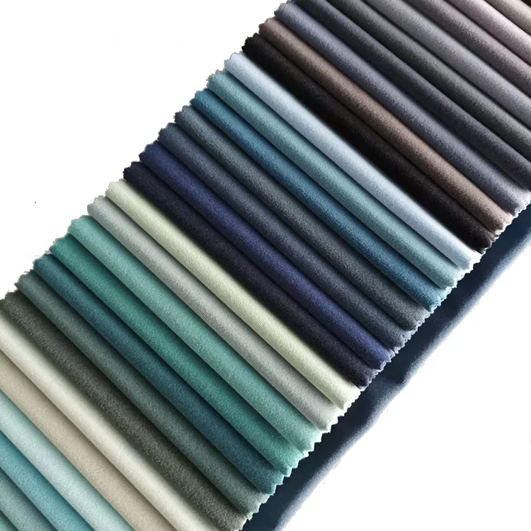 Бесплатный образец, мягкая ткань для диванов и мебели 420GSM