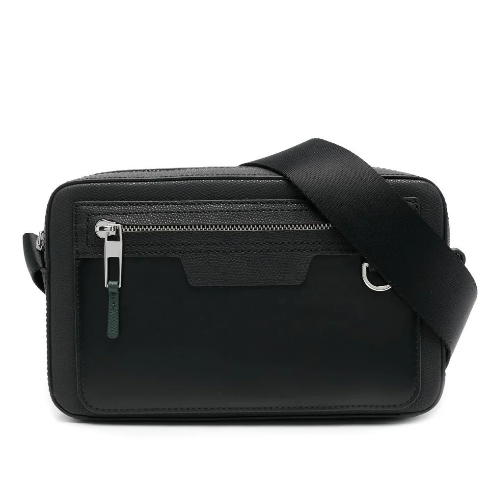 Custom Men Shoulder Bags,Designer Logo Classic Vintage Caviar Leather