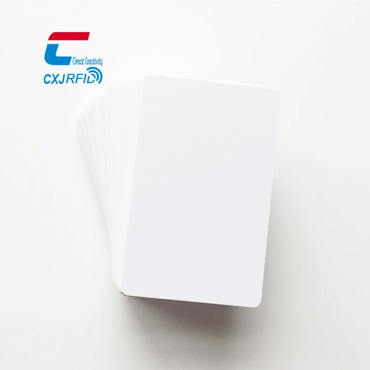 Custom Environmental Teslin Polycarbonate RFID Blank Card Teslin Paper for ID Cards